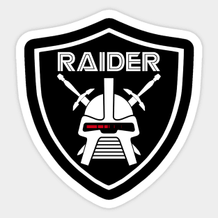 Cylon Raider Sticker